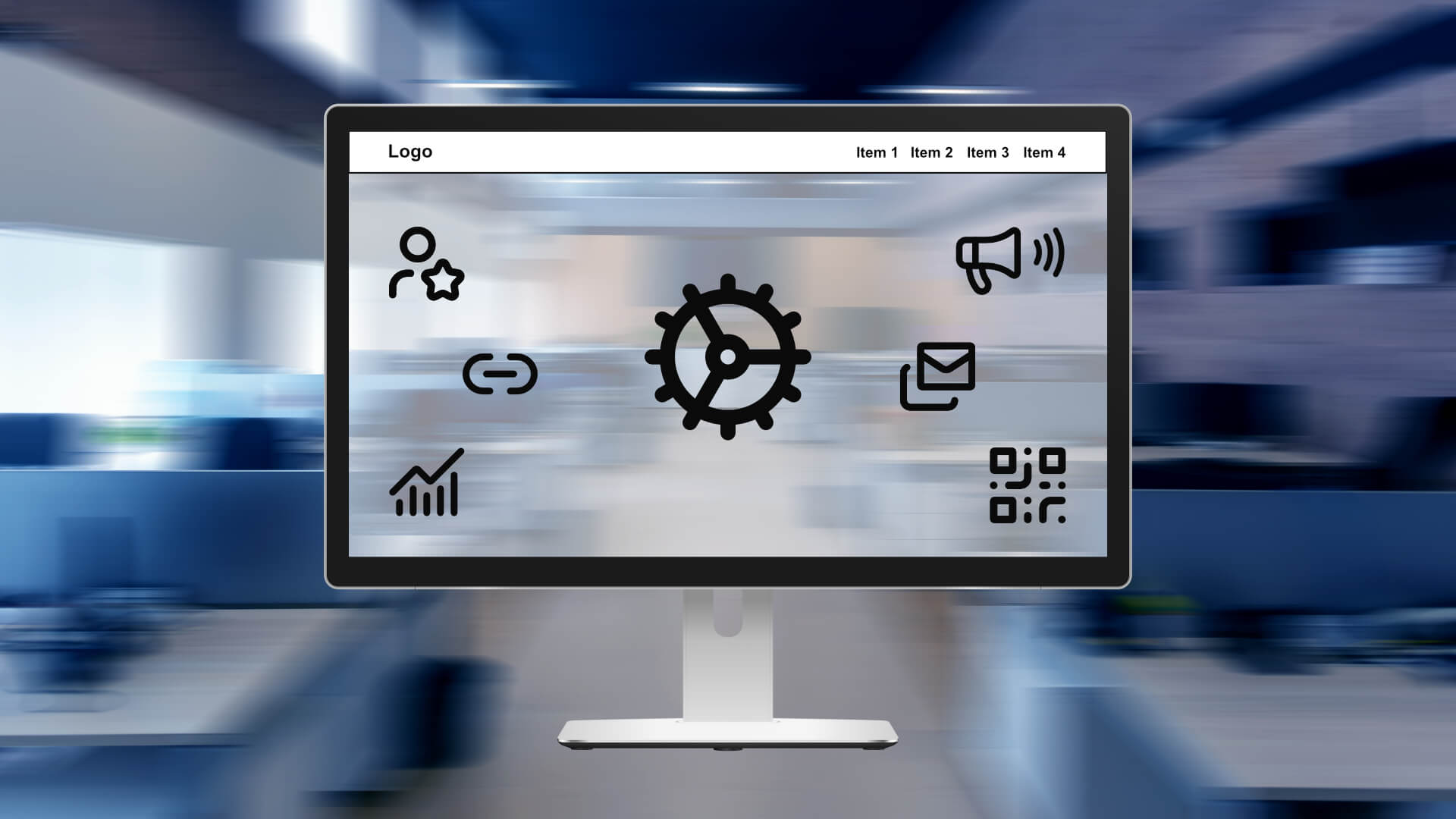 Marketing Website Illustration