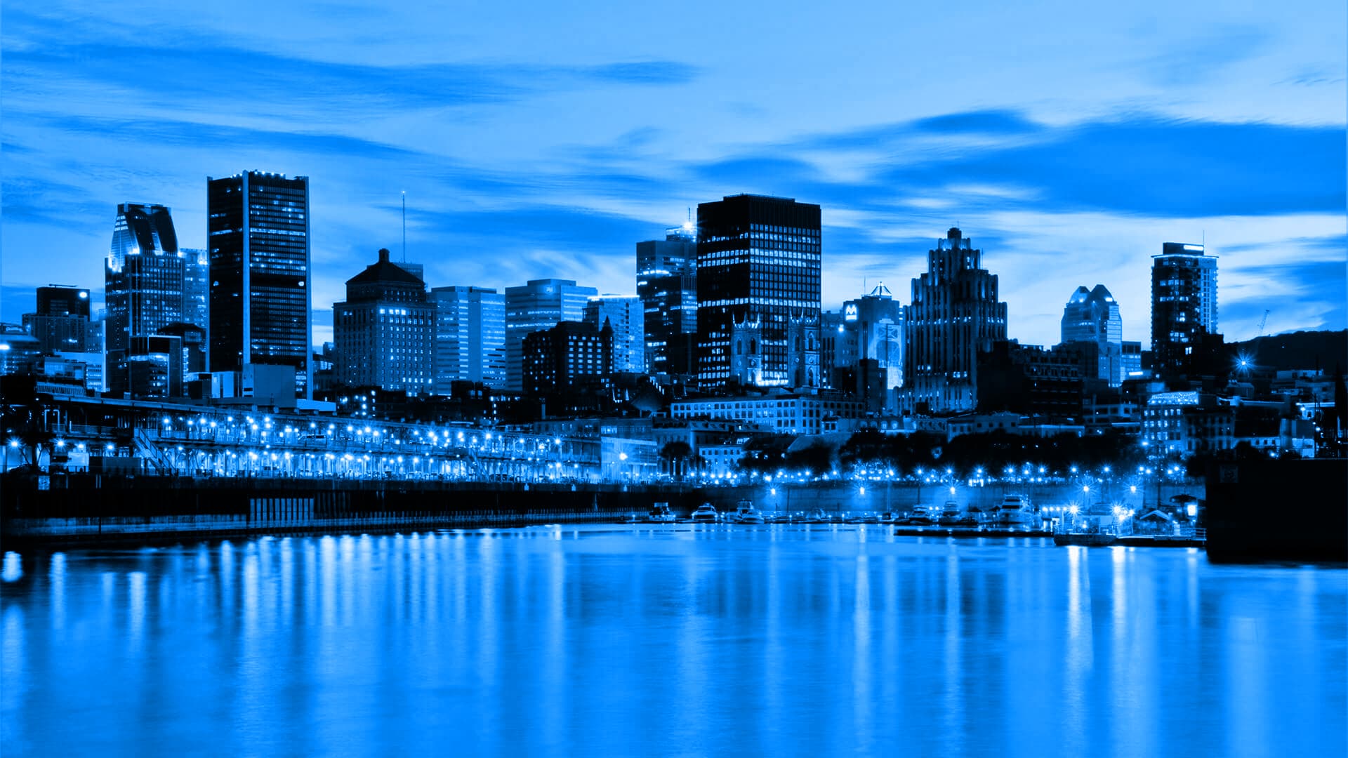 Montreal Quebec Canada Skyline